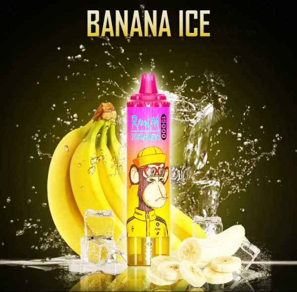 Randm 15000 puffs 5% smak ✅Banana Ice  ✅