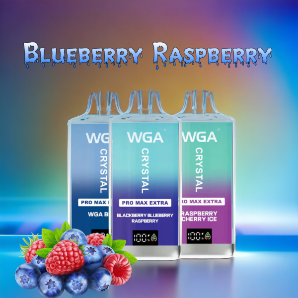 WGA CRYSTAL Ultra  35000 5% BLUEBERRY RASPBERRY